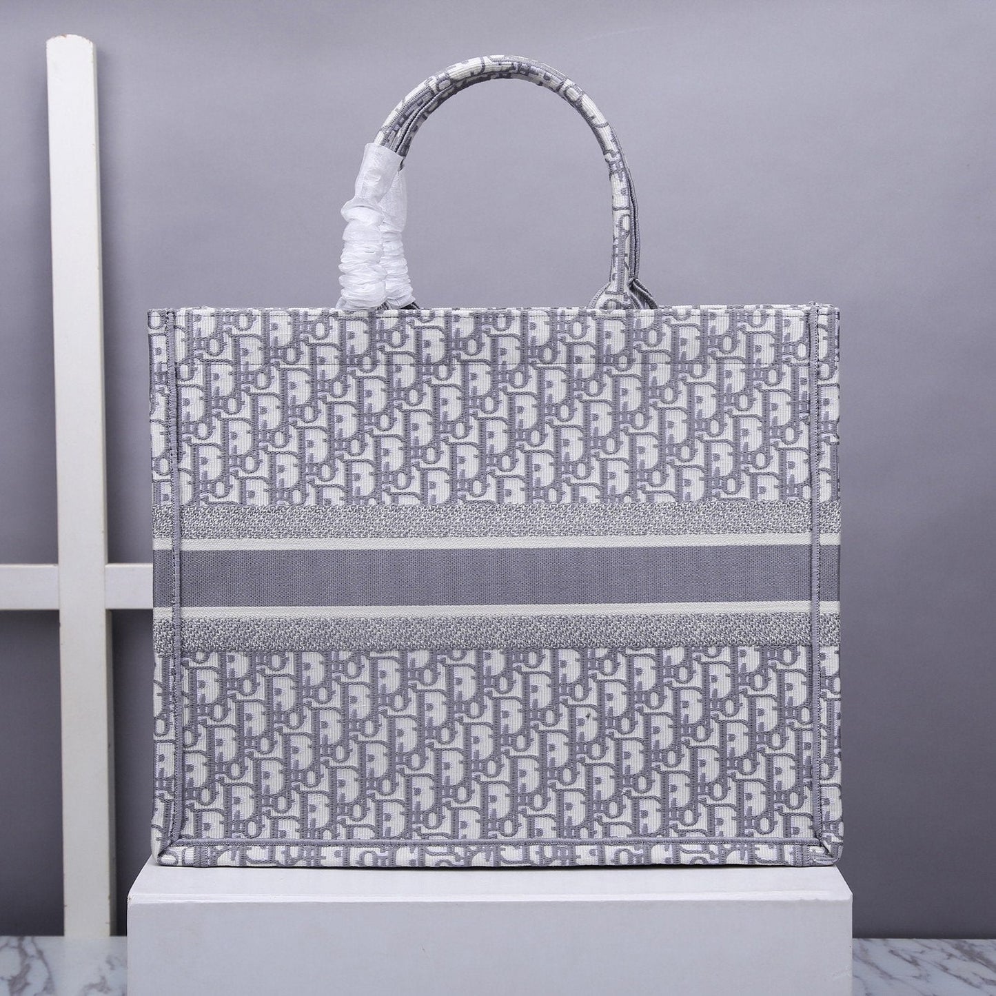 Top Quality Large Book Tote Gray, For Women, Womens Handbags 16.5in/42cm CD M1286ZRIW_M932