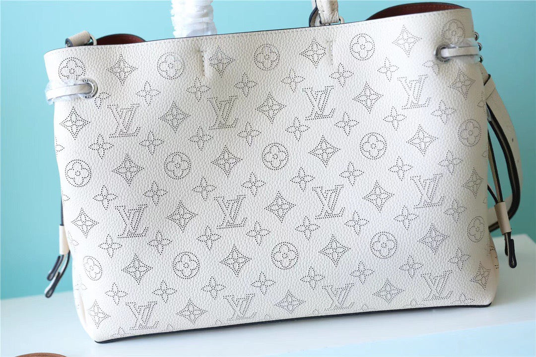 Top Quality Bella Tote Mahina Creme Beige For Women,  Shoulder And Crossbody Bags 12.6in/32cm Top Quality M59203