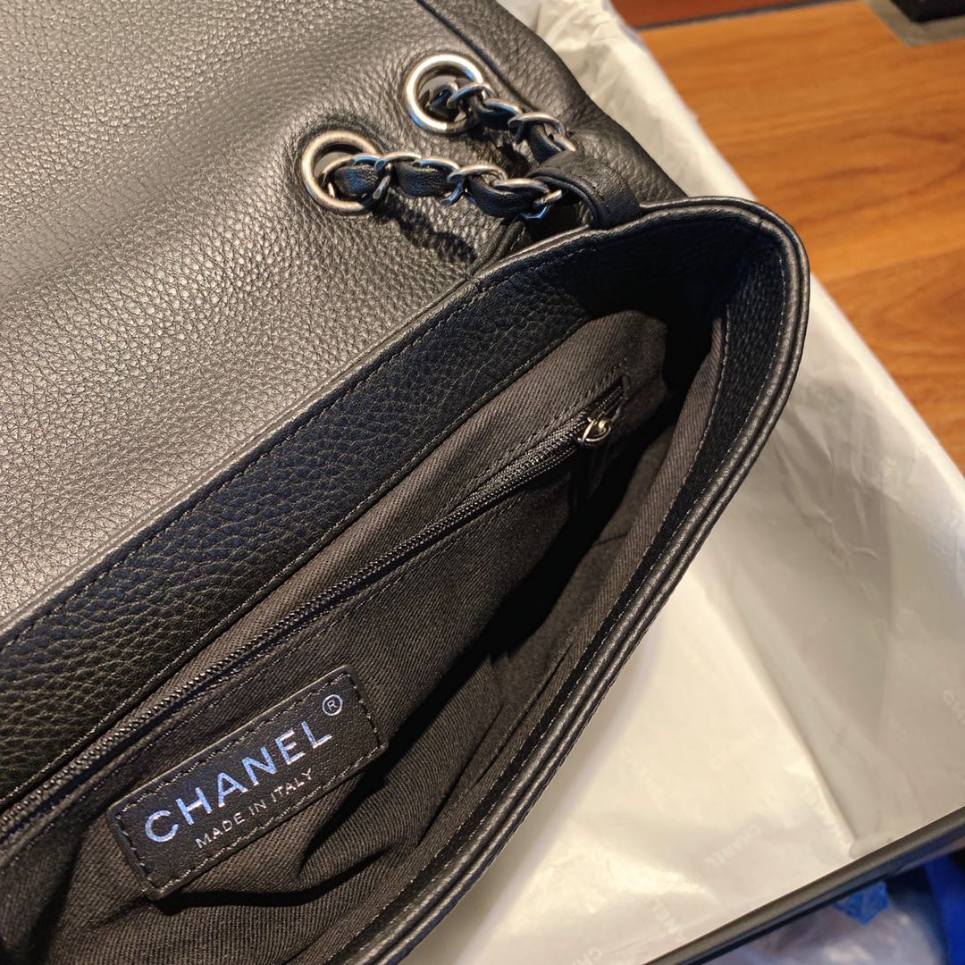 CHLFlap Bag With Top Handle Black Bag For Women 32cm/12.5in