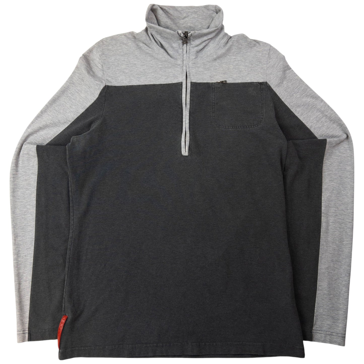 Prada Sport Q Zip Sweatshirt Size S