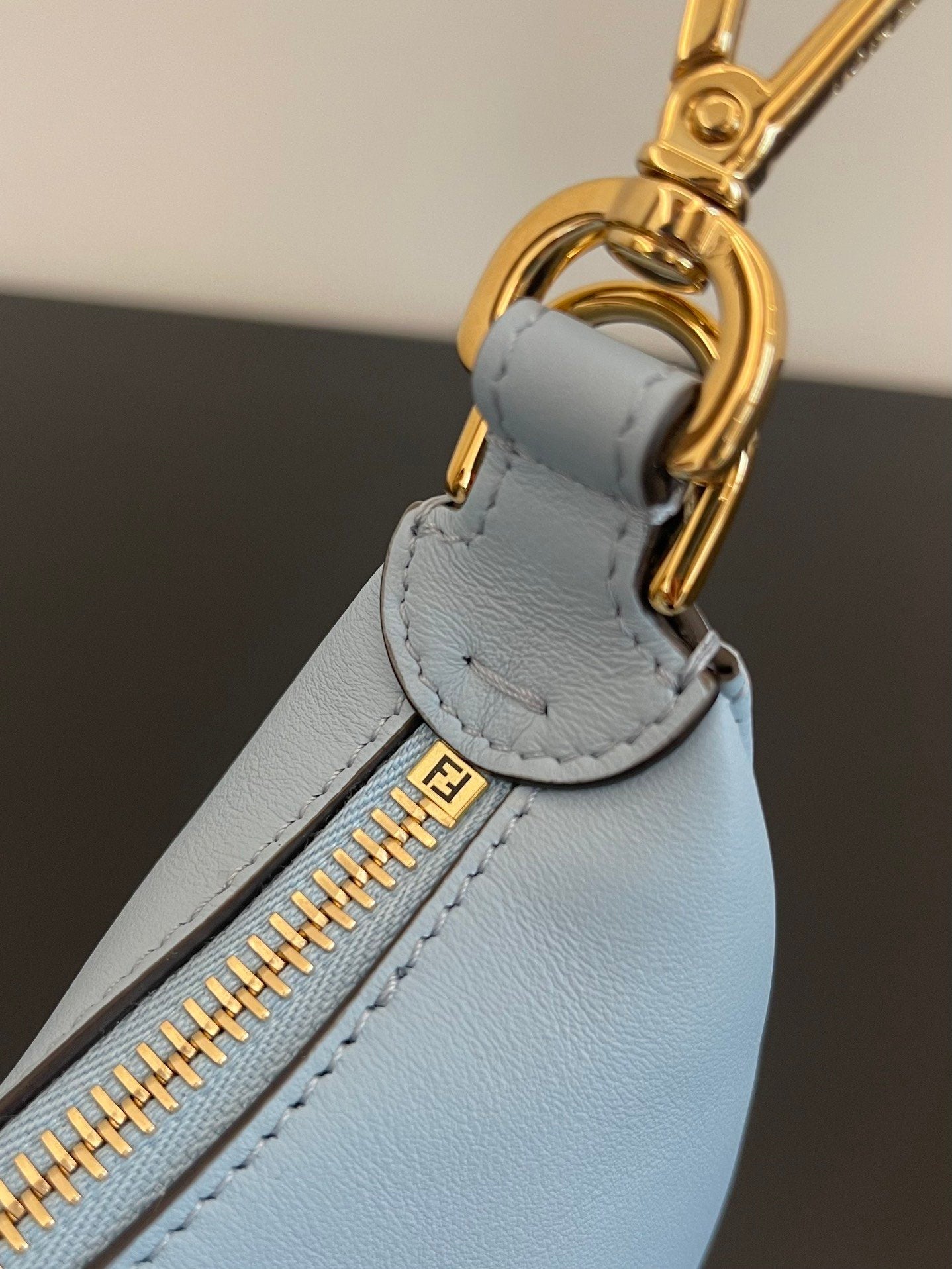 Top QualityTop Quality Nano Top QualityTop Qualitygraphy Blue For Women, Women’s HandBags 6.7in/17cm FF 7AS089