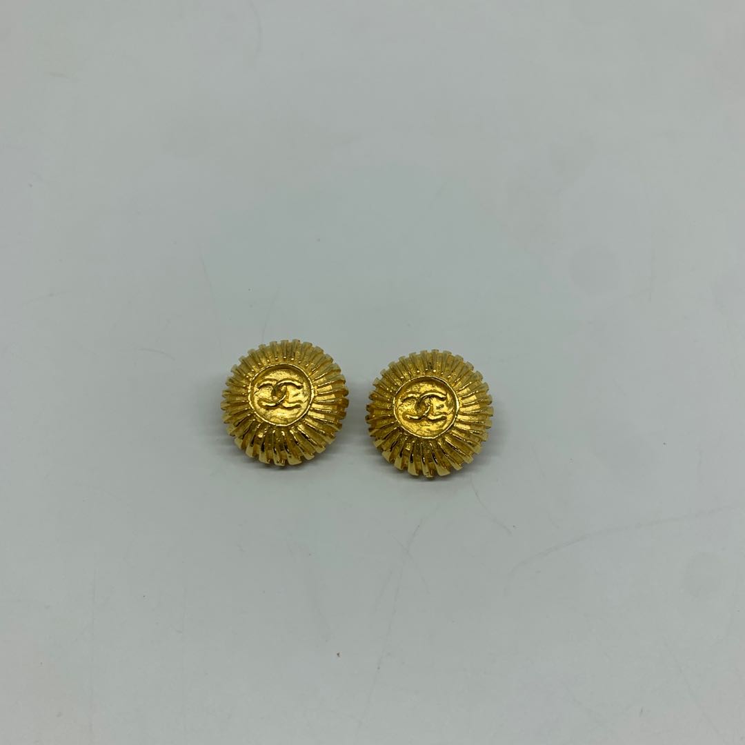 Chanel Shield Earrings