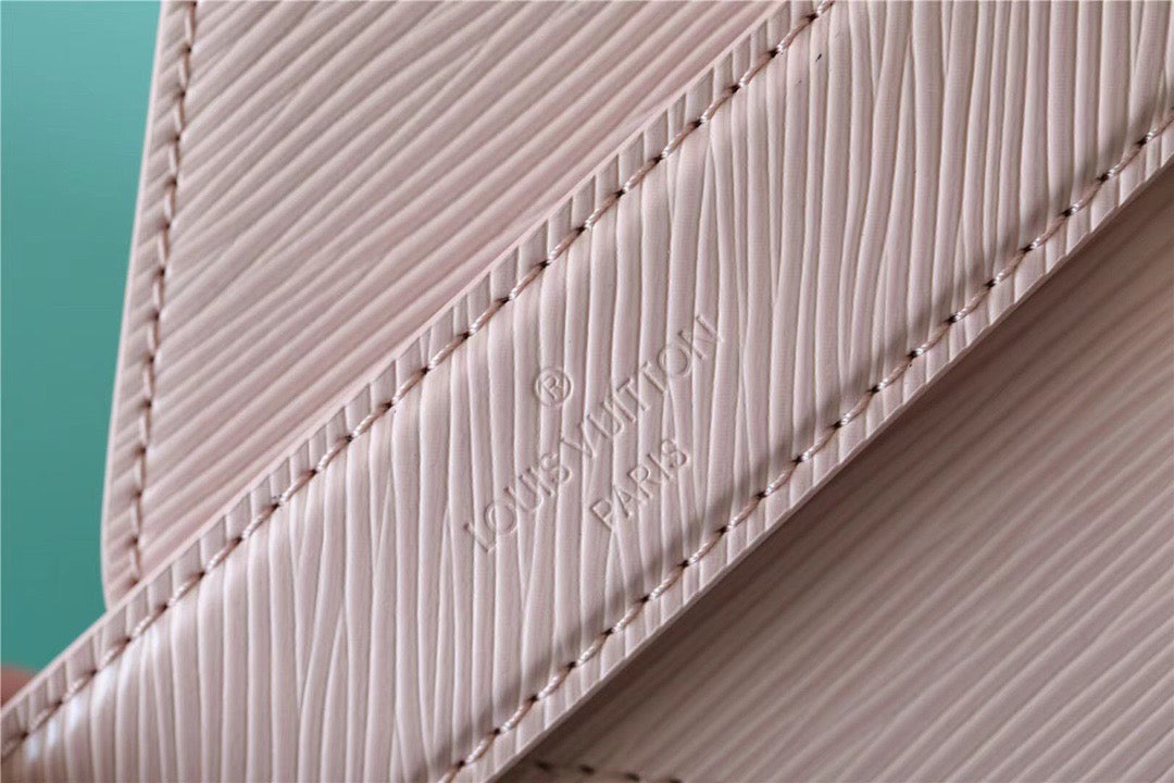 Top Quality Twist MM Epi Light Pink For Women,  Shoulder And Crossbody Bags 9.1in/23cm Top Quality