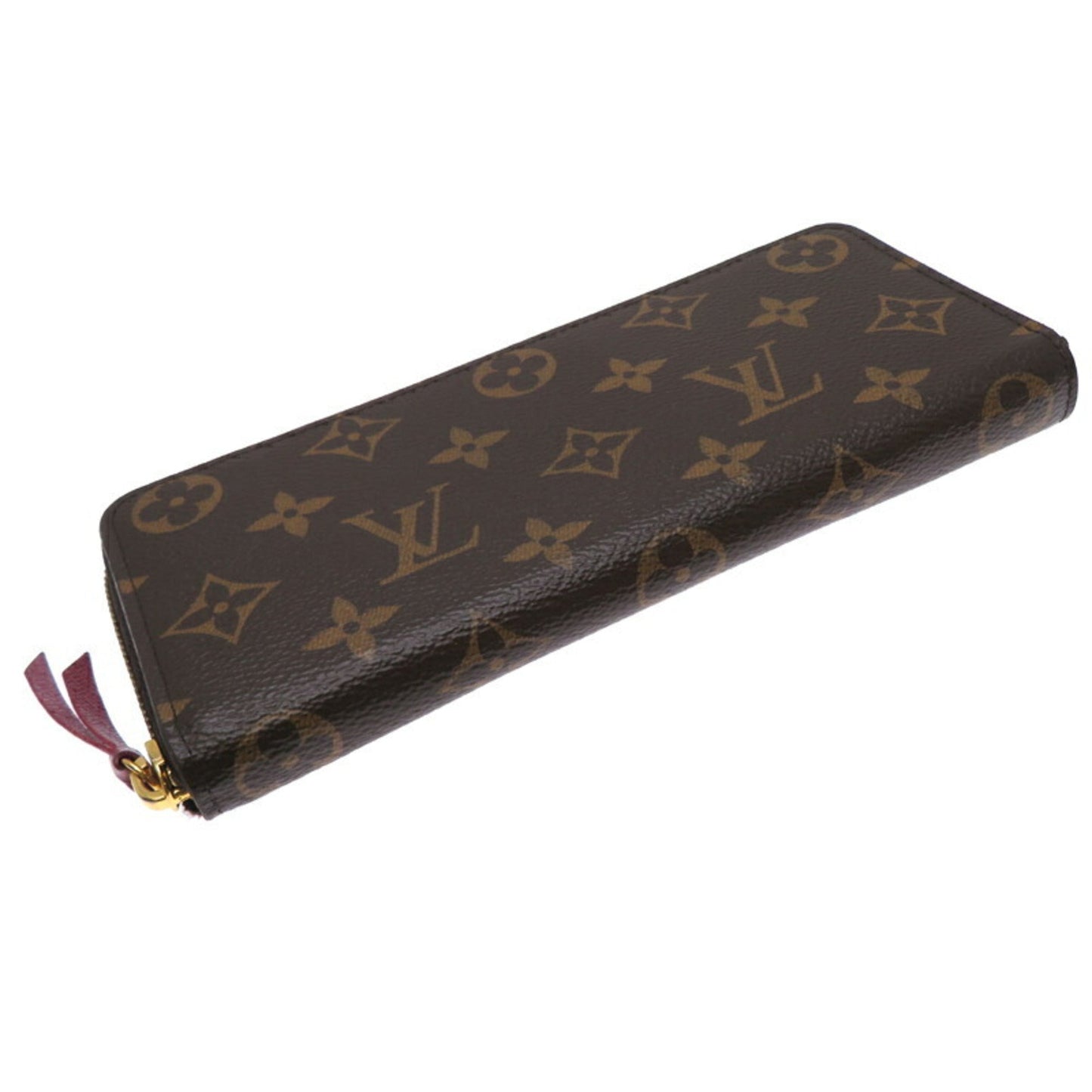 Louis Vuitton  pink Monogram Long Wallet (Bi-Fold)