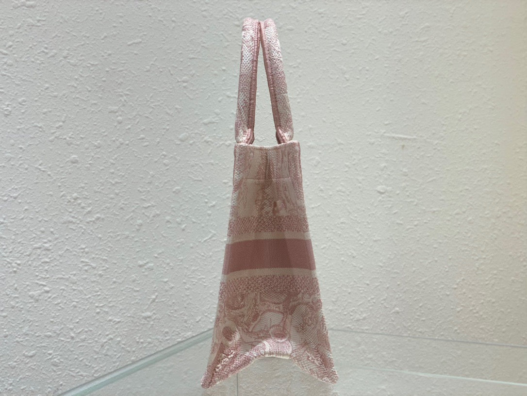 Top Quality Small Book Tote Pink, For Women, Womens Handbags 26.5cm/10.5in CD