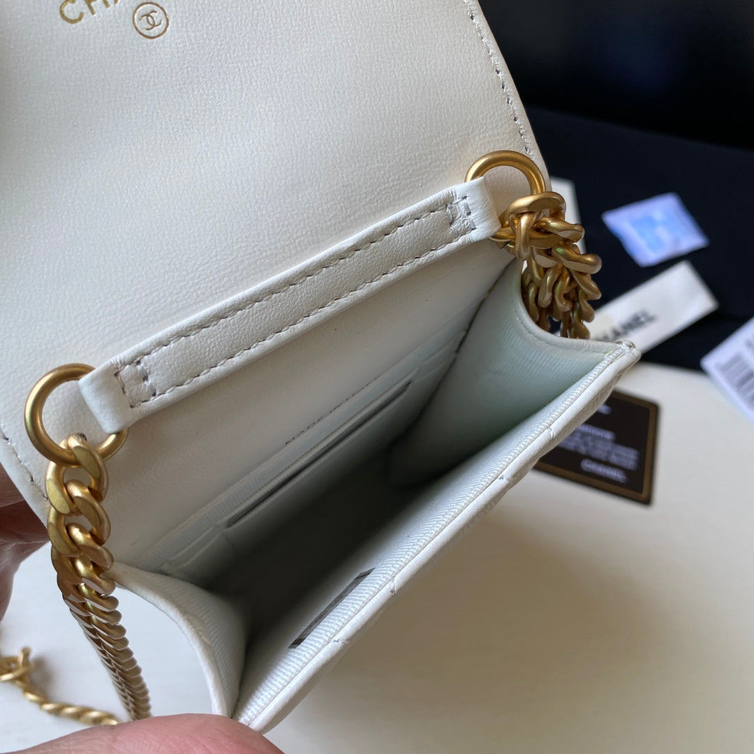 CHLPhone Holder White Bag For Women 15cm/6in