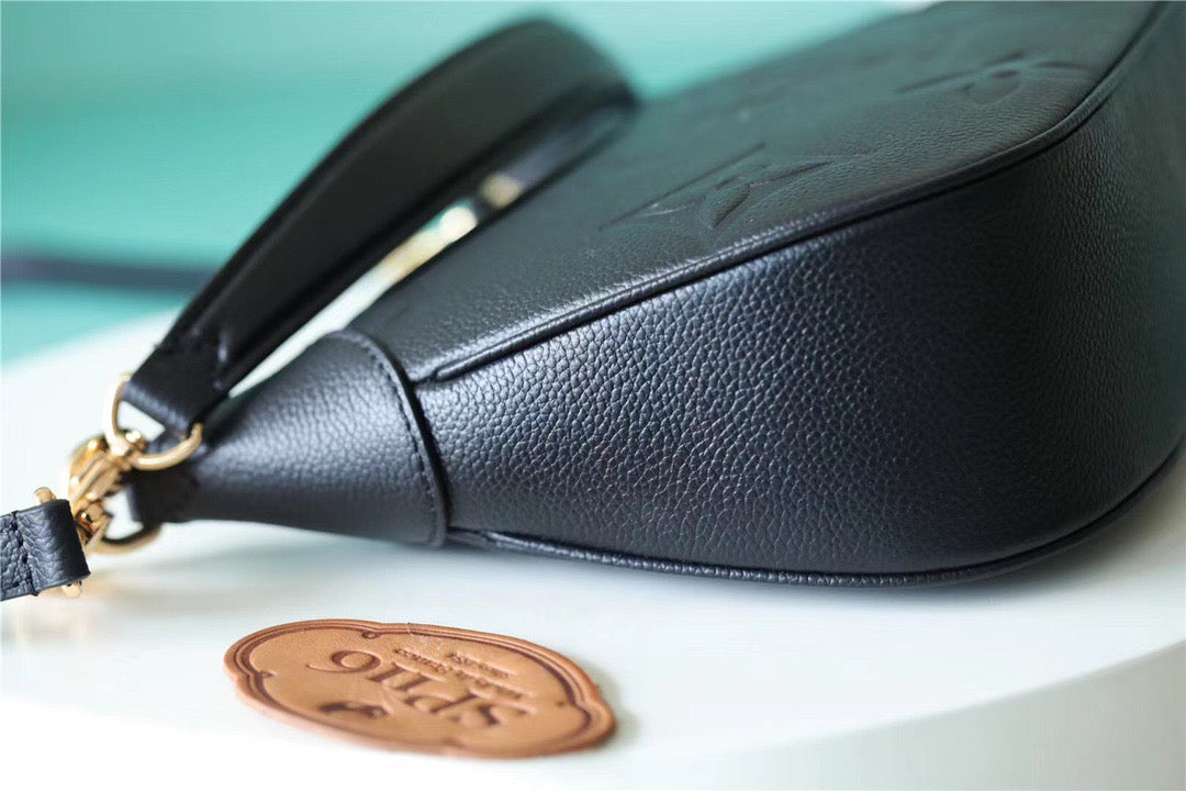 Top Quality Bagatelle Monogram Empreinte Black For Women,  Shoulder And Crossbody Bags 22cm/8.7in Top Quality M46002