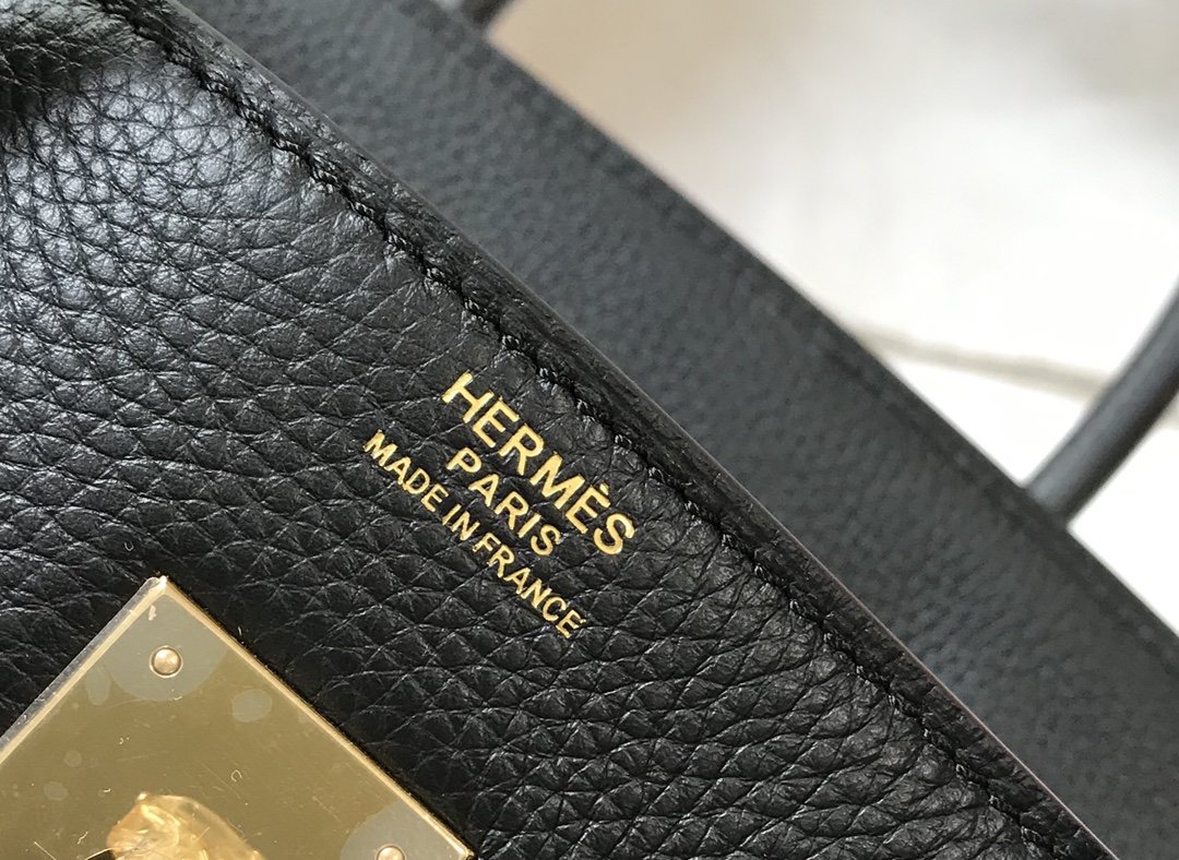 Top Quality Birkin Black Togo Gold Hardware Bag For Women, Handbags, Shoulder Bags 30cm/12in