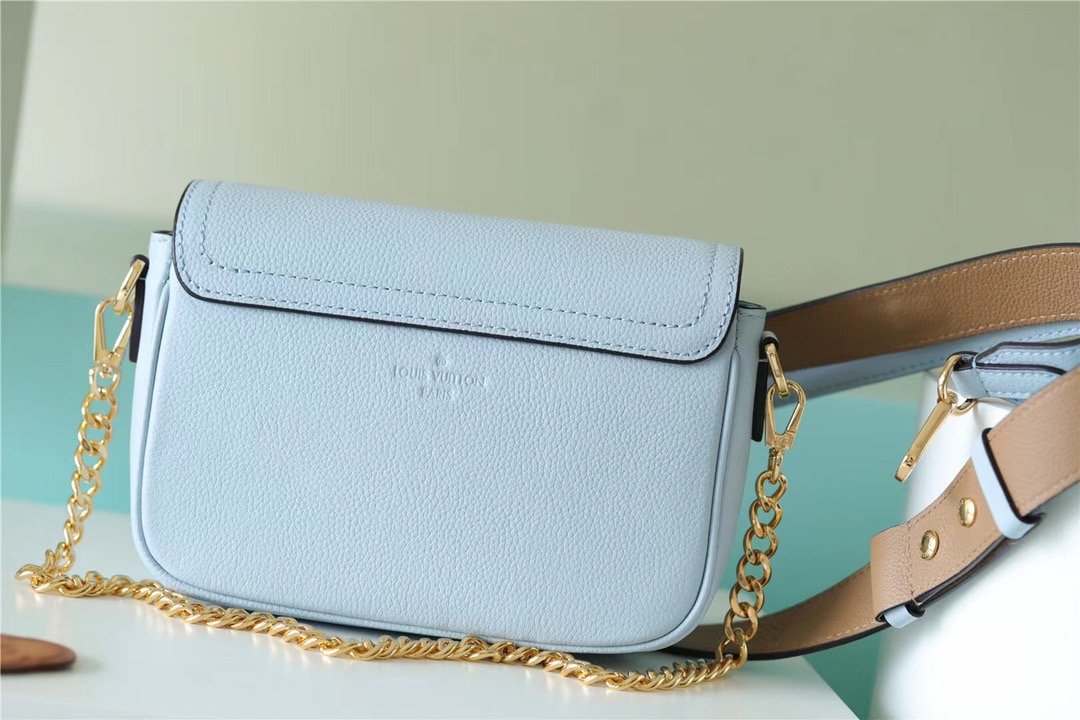 Top Quality Lockme Tender Light Blue For Women, Womens Handbags, Shoulder And Crossbody Bags 7.5in/19cm Top Quality