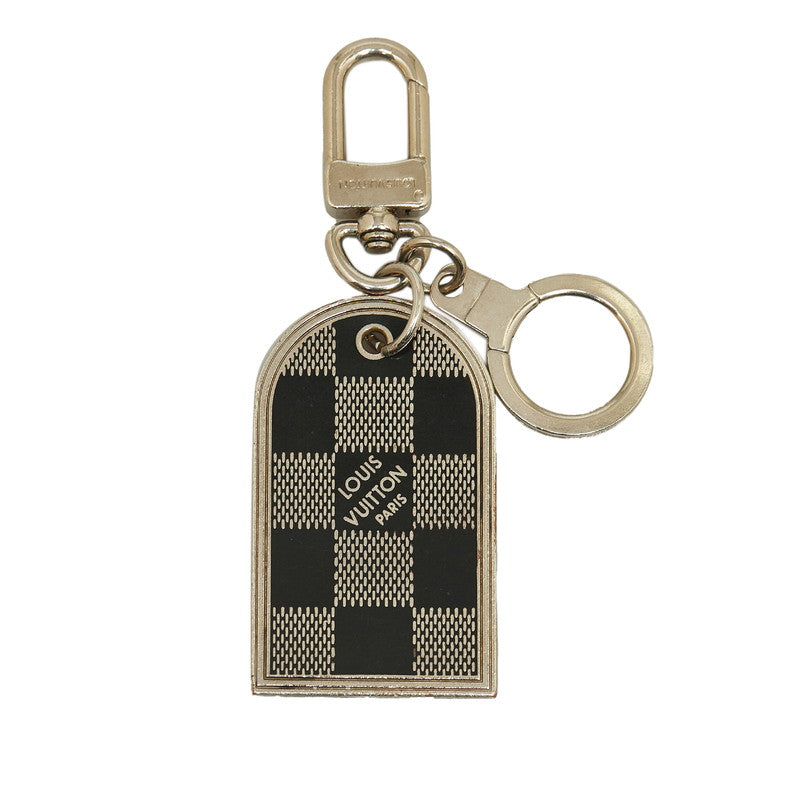 Louis Vuitton Louis Vuitton Louis Vuitton Louis Vuitton M65770 Silver Metal Men's Bag Charm Address Port Clerk