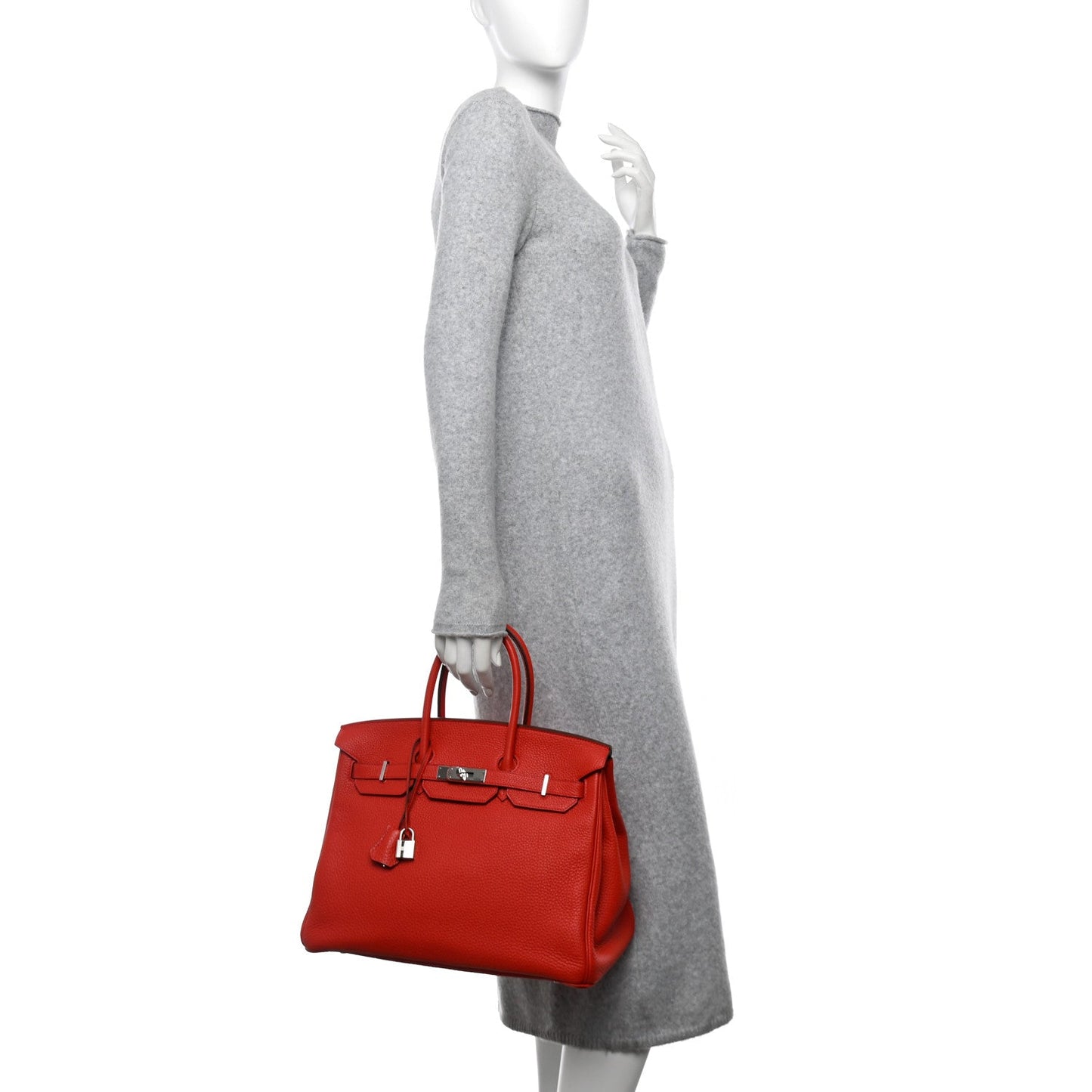 Hermes Togo Birkin 35 Vermillion