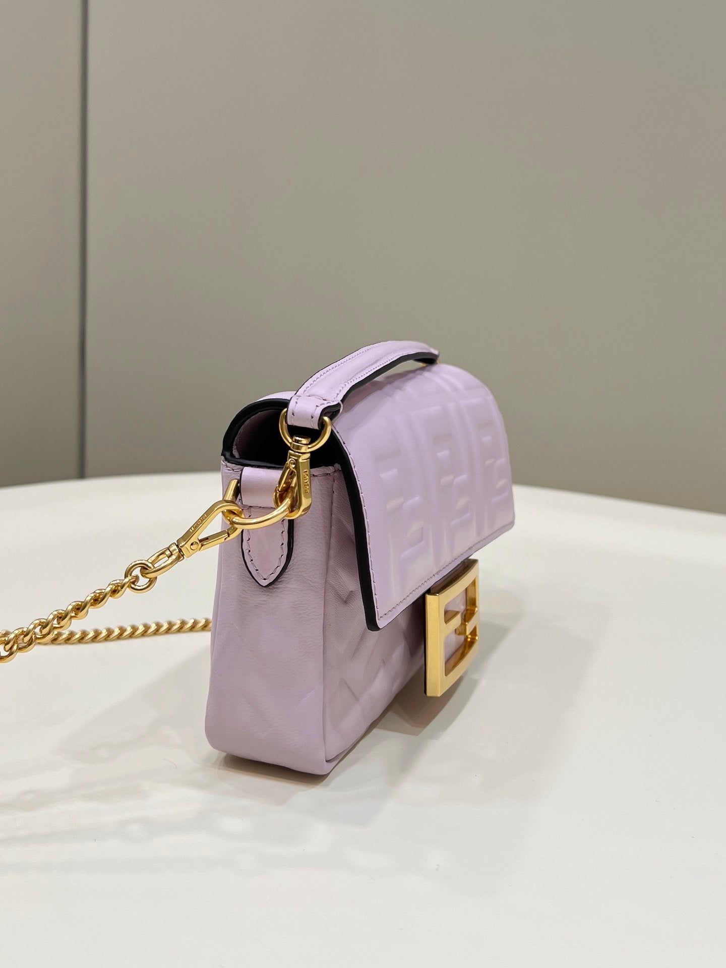 Top QualityTop Quality Baguette Purple For Women, Women’s Handbags, Shoulder And Crossbody Bags 7.5in/19cm FF 8BS017