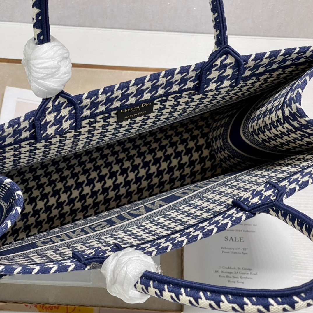 Top Quality Large Book Tote Blue And White, For Women, Womens Handbags 16.5in/42cm CD