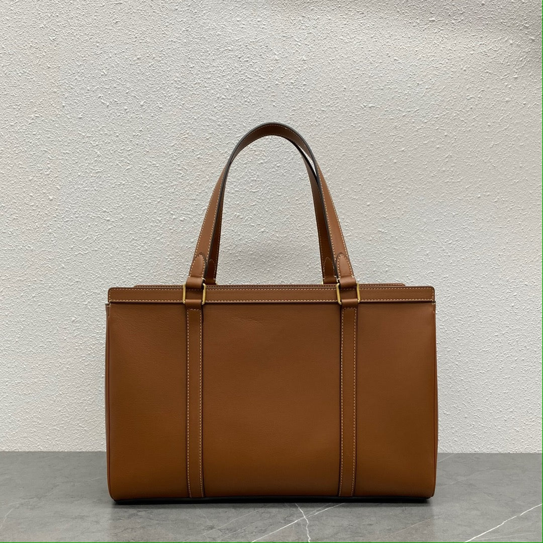 Top Quality MeTop Qualityum Cabas 16 Brown For Women 16in/40cm 197333DUF.04LU