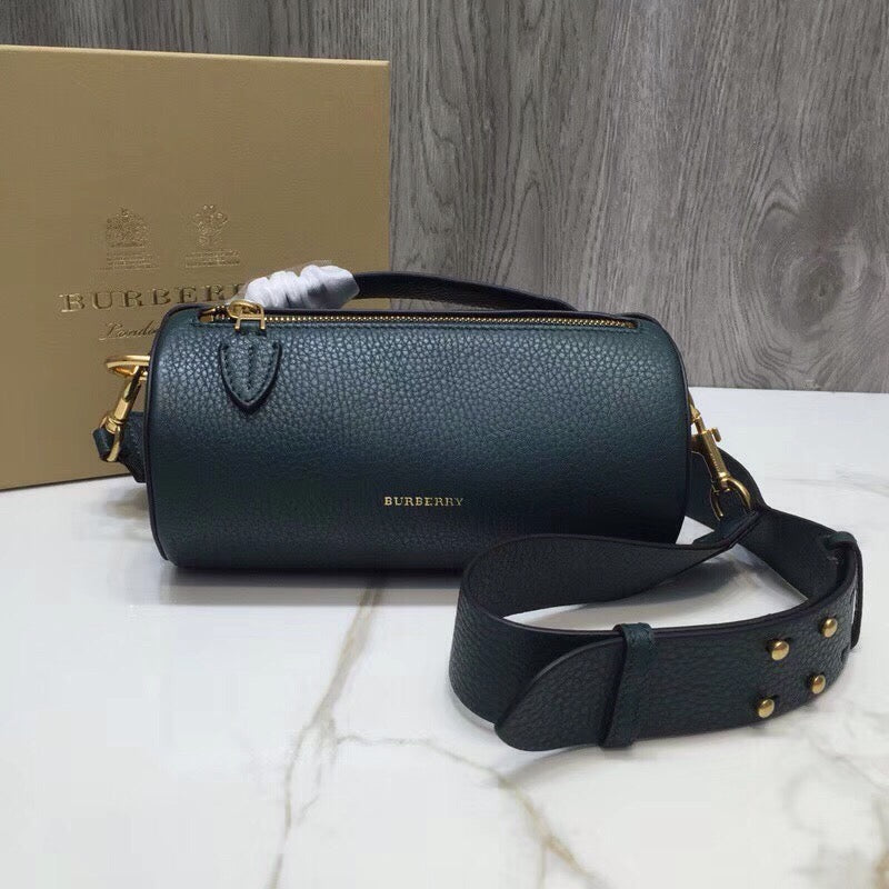 Top Quality Barrel Bag Green For Women, Bags 8.3in/21cm