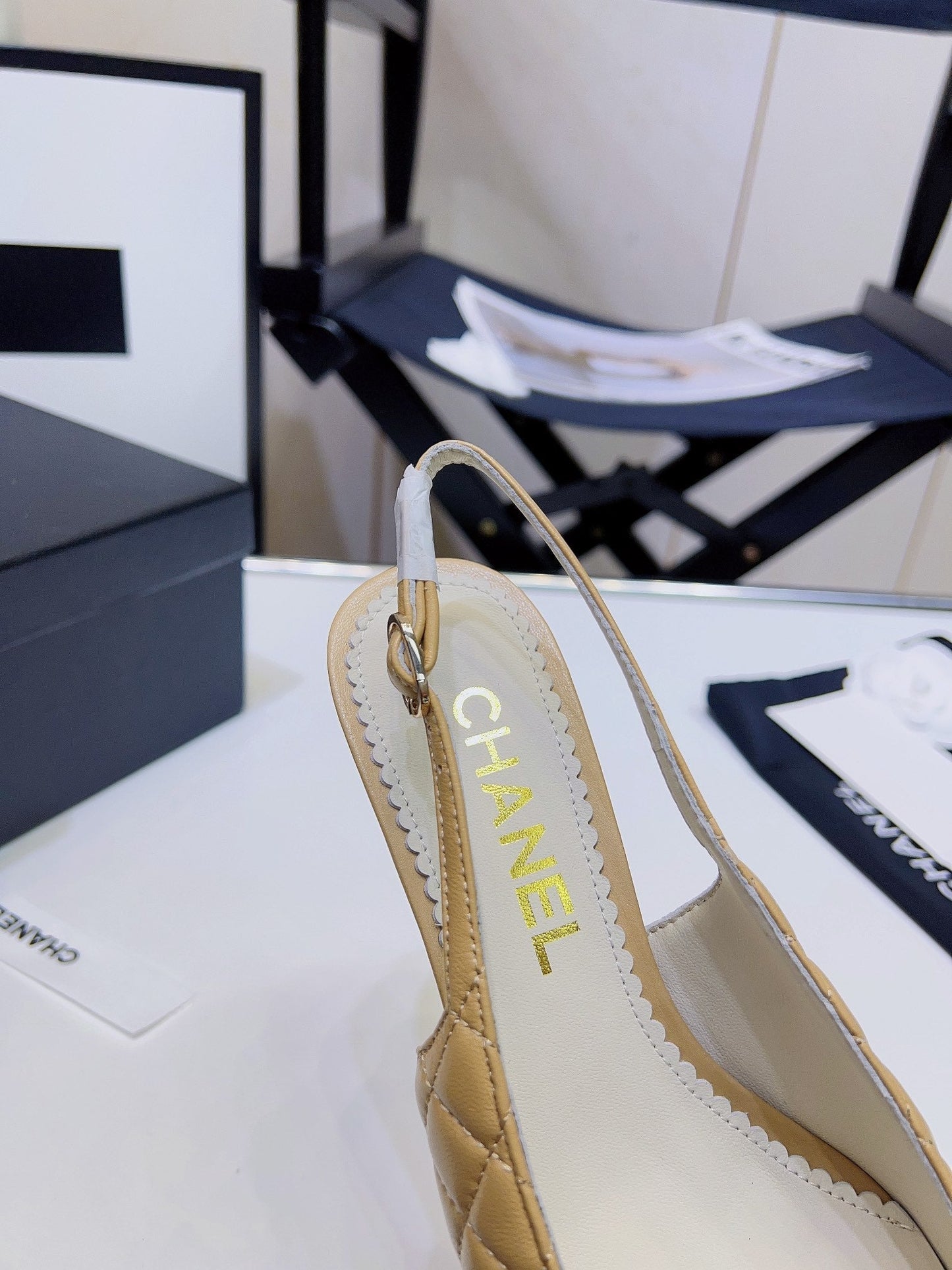 New 1:1 rep CHL High Heel Shoes 018
