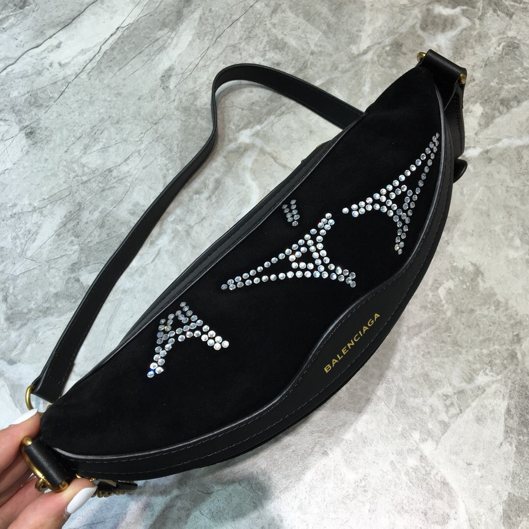 Top Quality Souvenir XS Belt Bag In Black, For Women,  Bags 9.5in/24cm