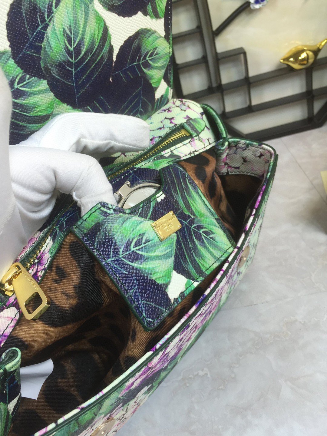 Top Quality 90s Sicily Bag With Logo Print Multicolor For Women 10.2in/26cm Top Quality