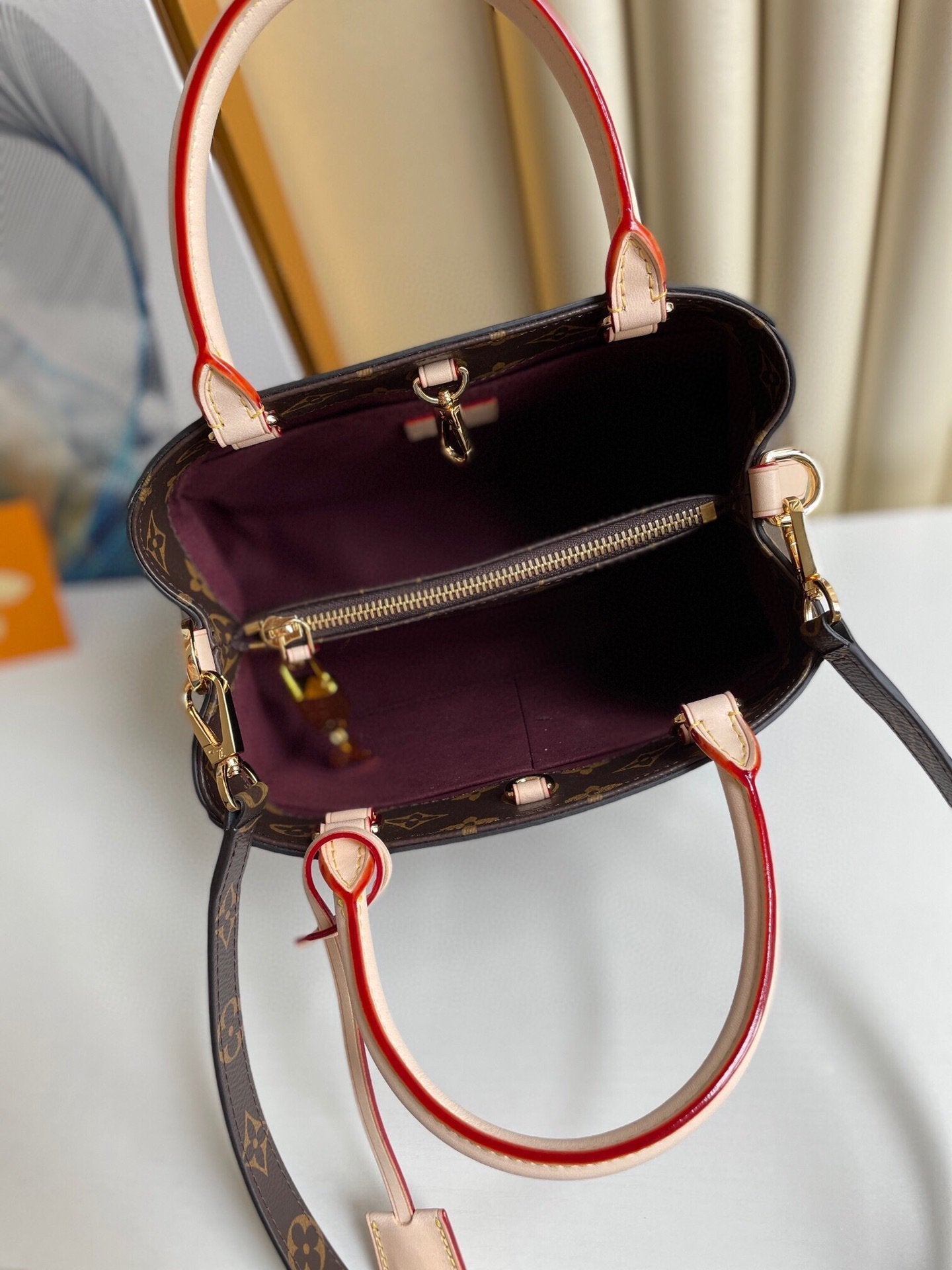 Top Quality Montaigne BB Monogram Canvas For Women,  Shoulder And Crossbody Bags 11.4in/29cm Top Quality M41055