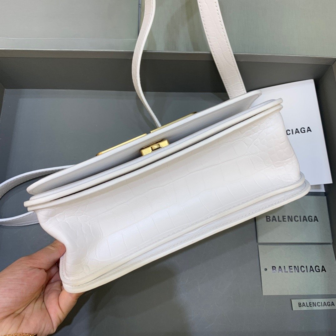 Top Quality Gossip Small Shoulder Bag White, For Women,  Bags 9.1in/23cm