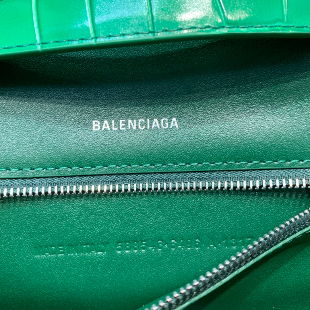 Top Quality Hourglass Handbag In Green, For Women,  Bags 9.8in/25cm
