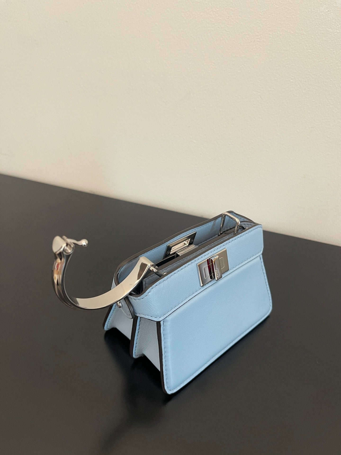 FI Top Quality ISeeU Petite Blue Micro Bag For Woman 11cm/4.5in