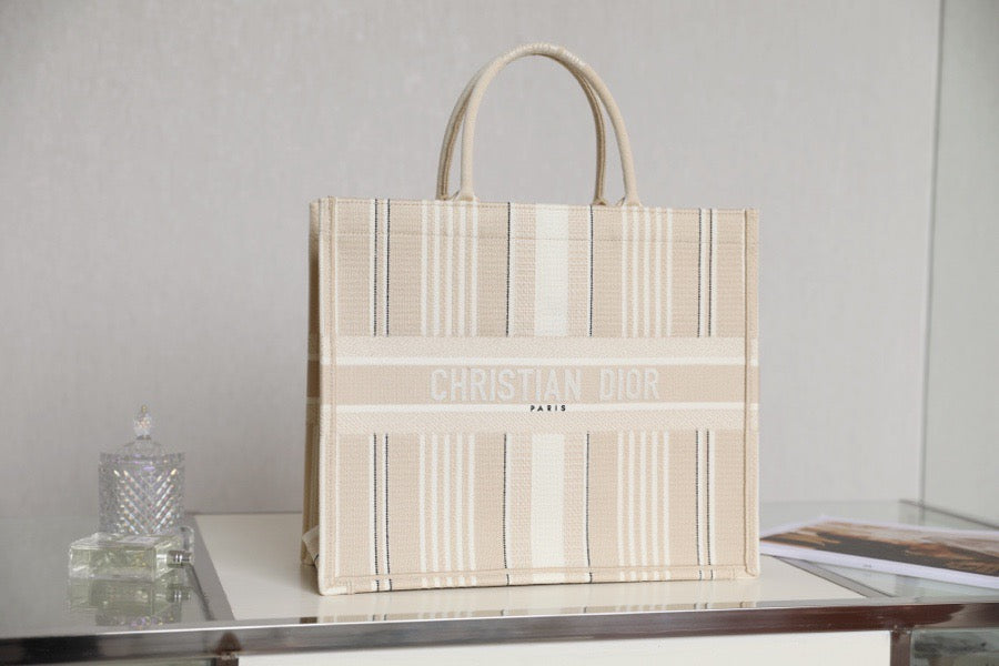 Top Quality Large Book Tote Cream, For Women, Womens Handbags 16.5in/42cm CD