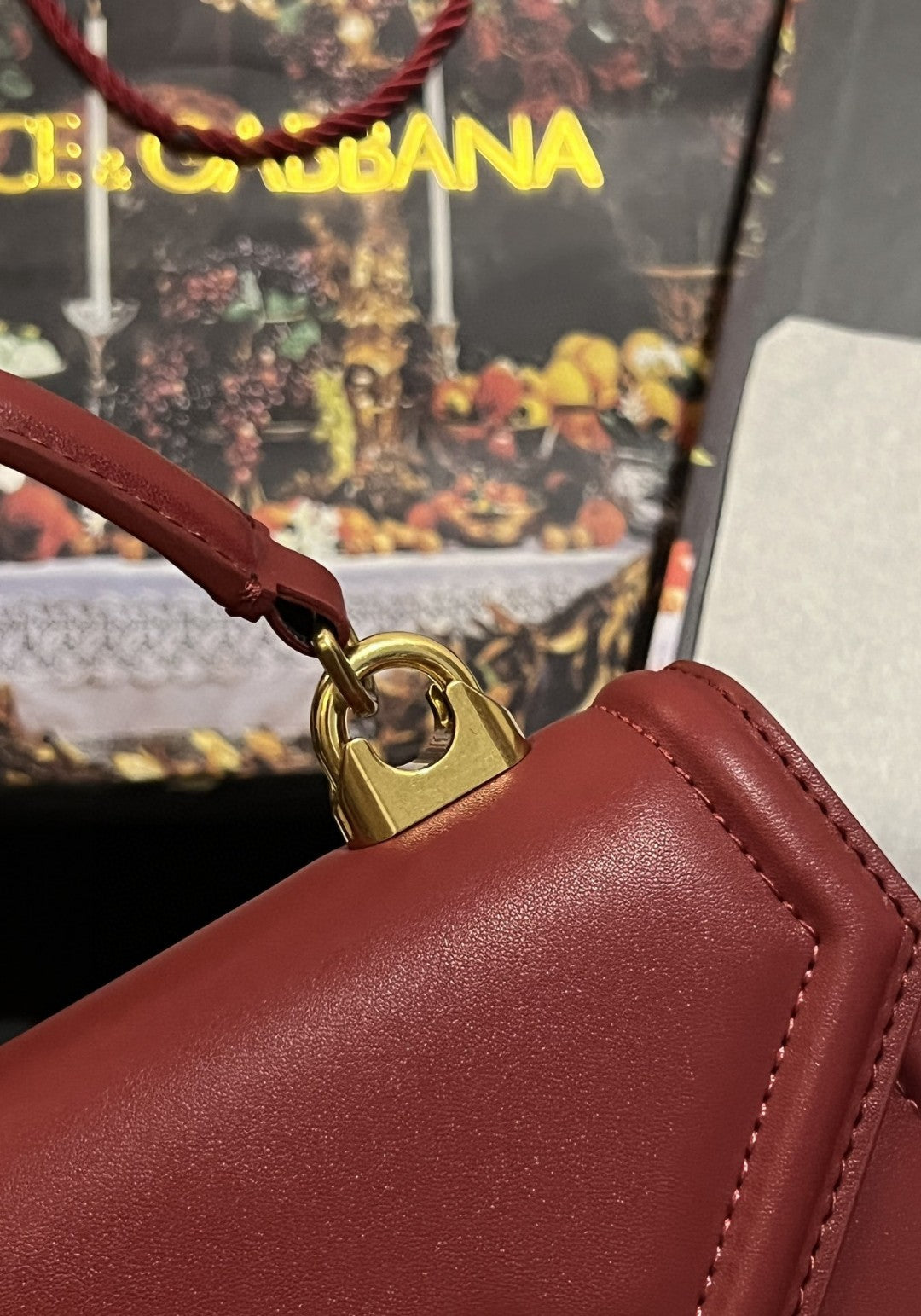 Top Quality Small Devotion Bag In Plain Burgundy For Women 7.5in/19cm Top Quality