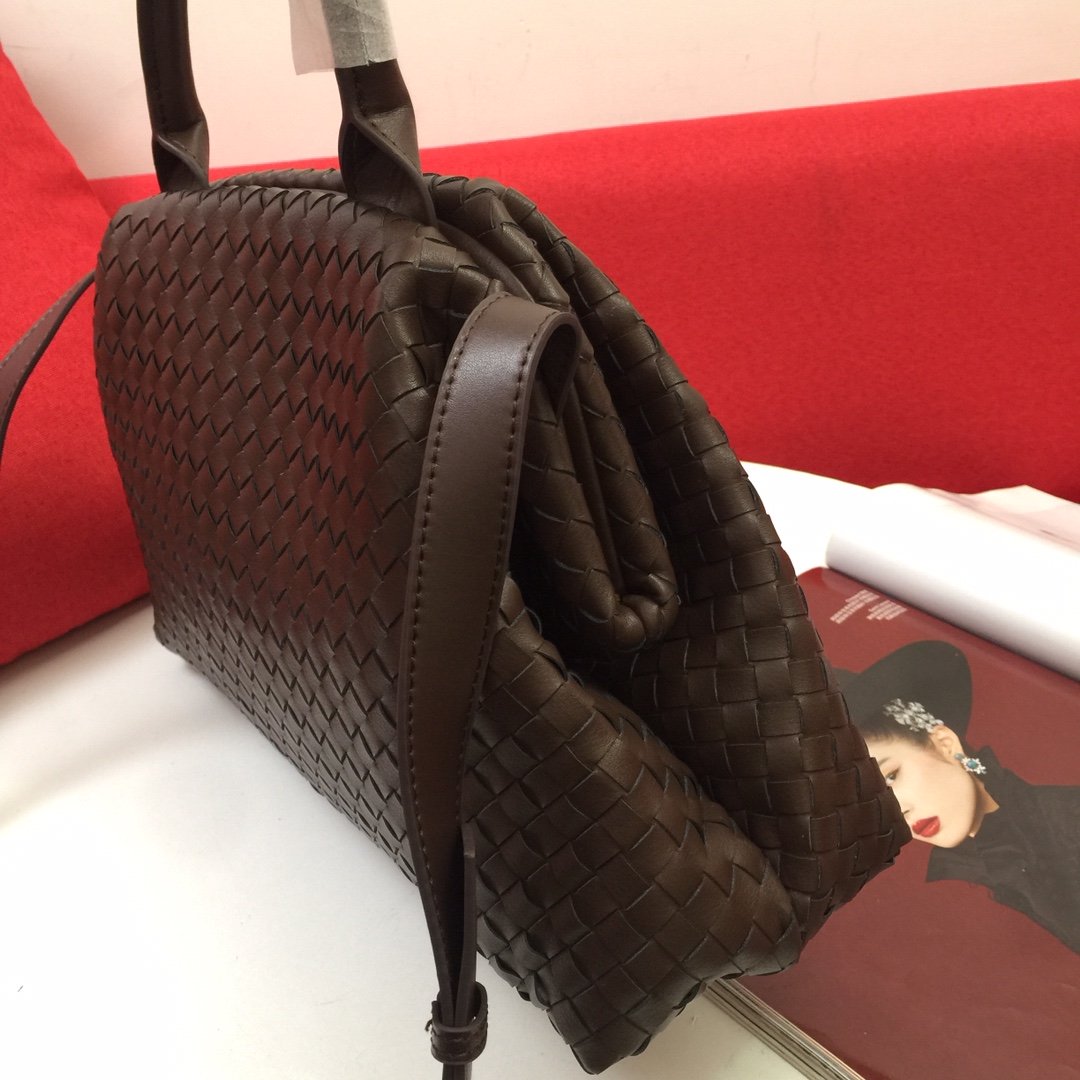 Top Quality Handle Dark Brown, For Women, Women’s Bags 13.4in/34cm 691185V01D18849