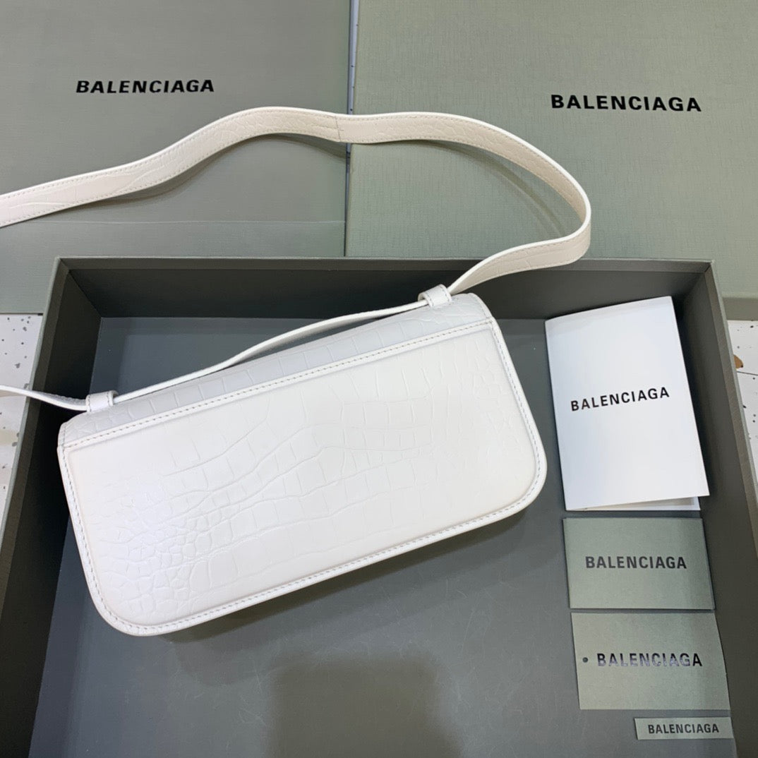 Top Quality Gossip Small Shoulder Bag White, For Women,  Bags 9.1in/23cm