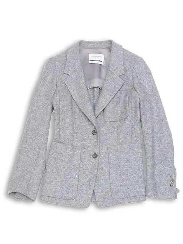Luxury Saint Laurent Trending 2025 Smith Market  d Luxury Wool Jacket Women s Clothing