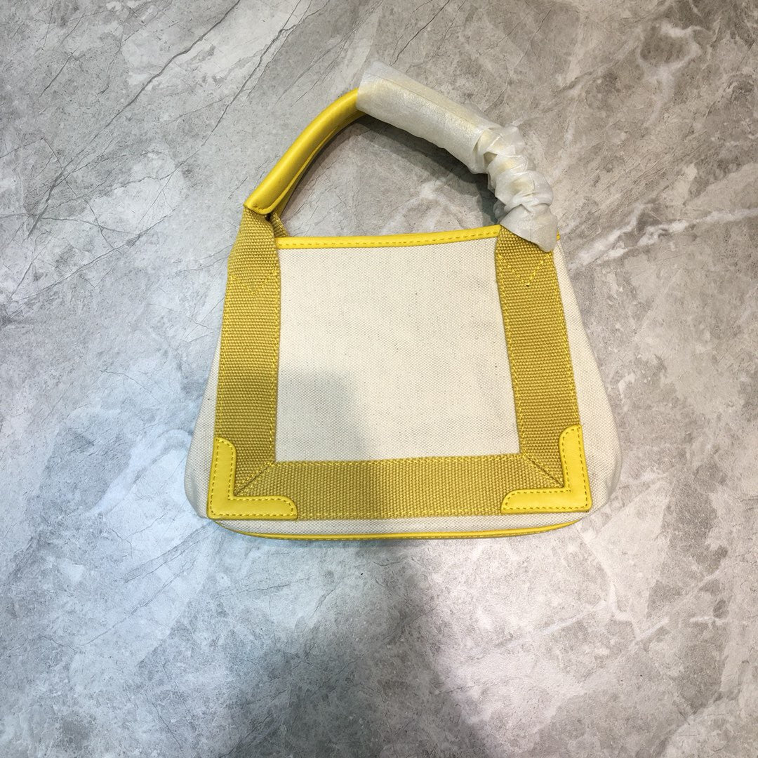 Top Quality Navy XS Tote Bag In Yellow, For Women,  Bags 12.6in/32cm