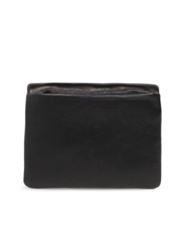 Luxury Saint Laurent Trending 2025 Calypso Chain Card Wallet Black