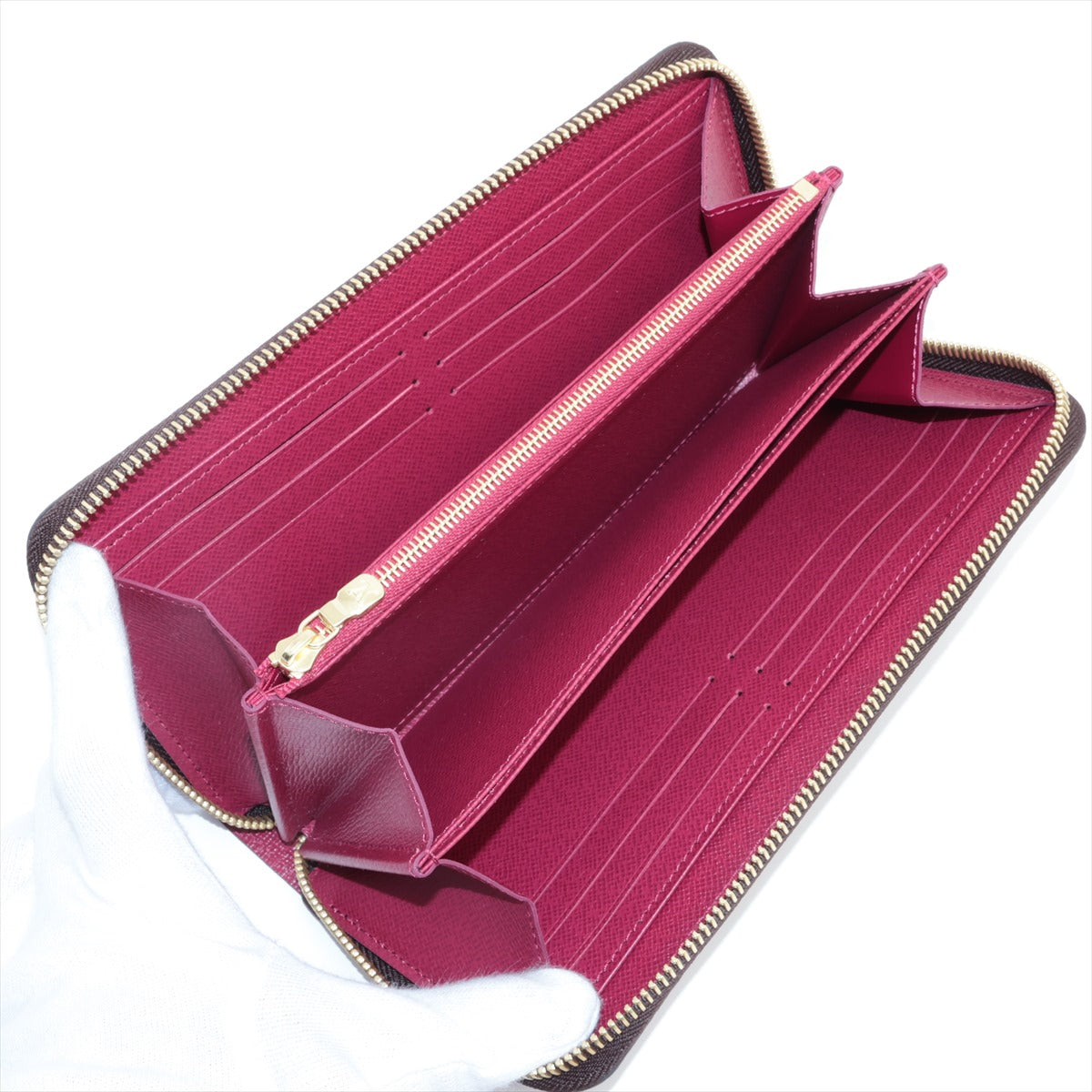 Louis Vuitton Monogram  Wallet M41895 Fuschia