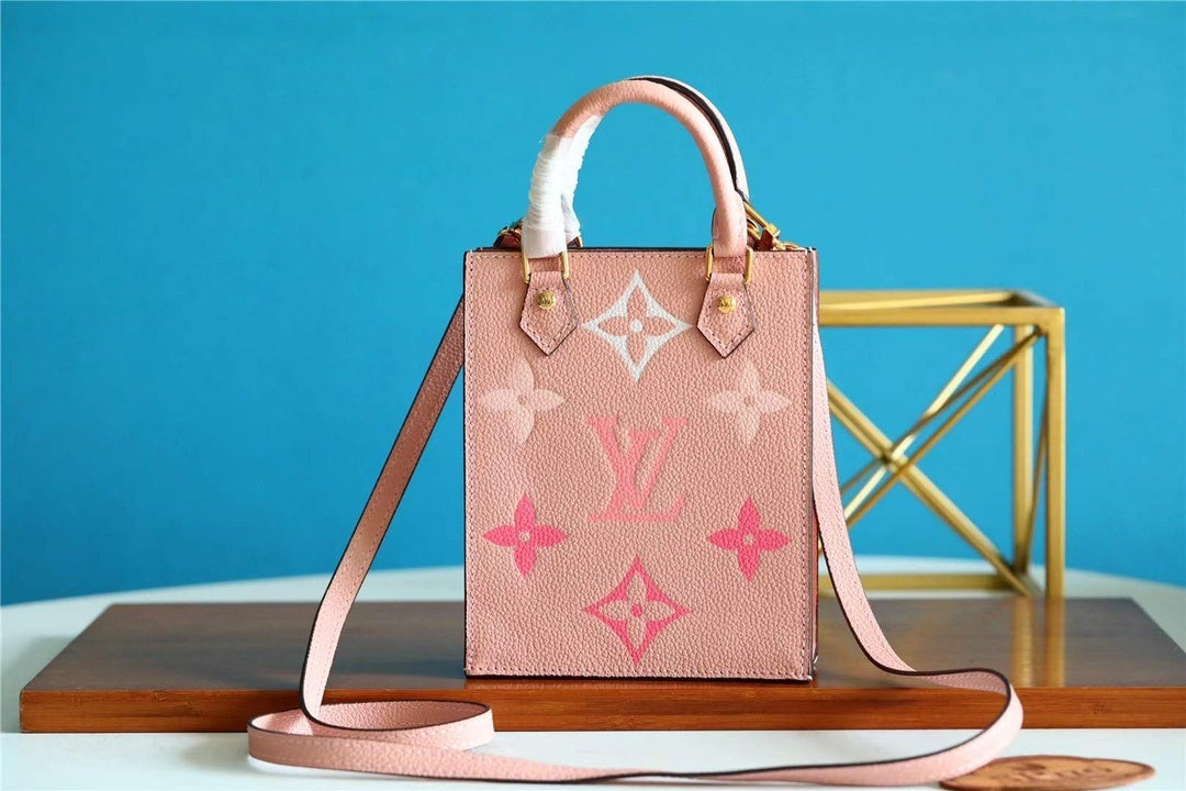 Top Quality Petit Sac Plat Monogram Empreinte Pink For Women, Womens Handbags, Shoulder And Crossbody Bags 5.5in/14cm Top Quality M80449