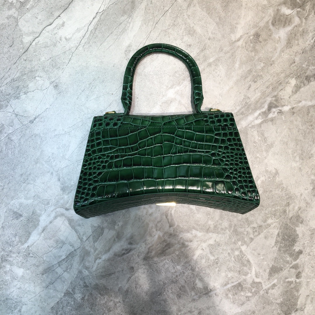 Top Quality Hourglass Small Handbag In Dark Green, For Women,  Bags 9in/23cm 5935461LRGM3011