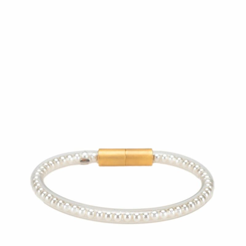 Chanel Magnetic Tube Pearl Bracelet