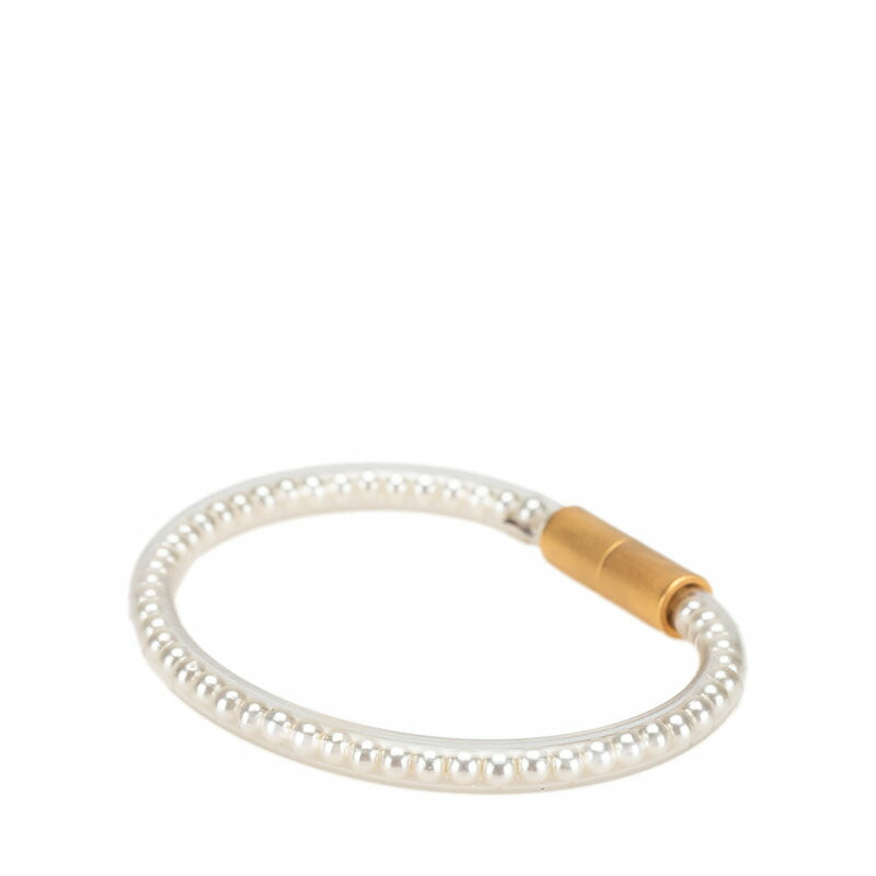 Chanel Magnetic Tube Pearl Bracelet