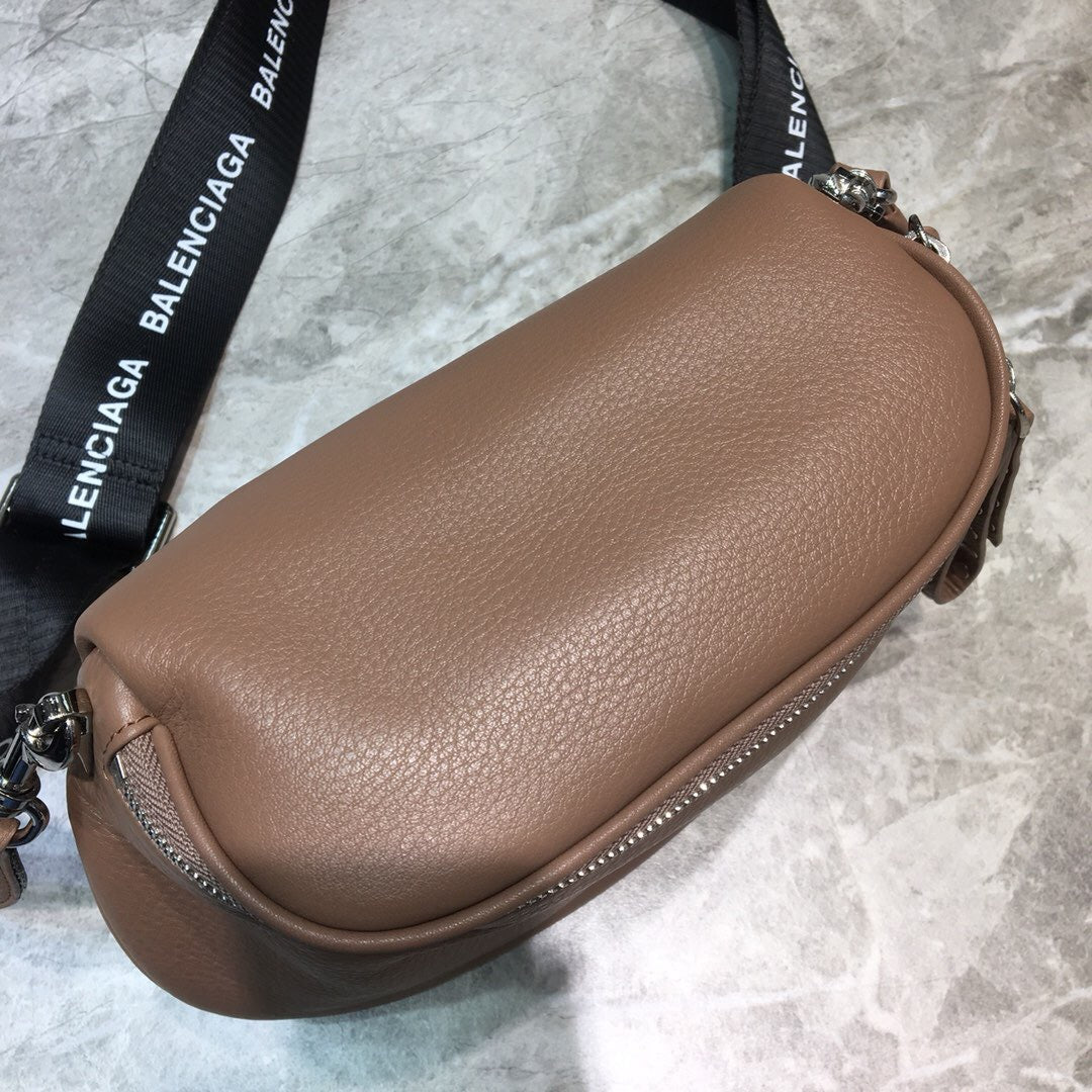 Top Quality Sling Bag In Brown, For Women,  Bags 9.1in/23cm