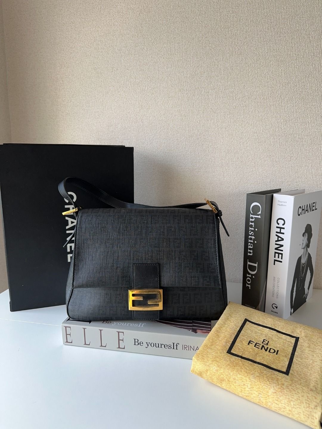 Fendi | Bags | Fendi Brown Shoulder Zucca Bag Bucket Mamma MR26052025X148