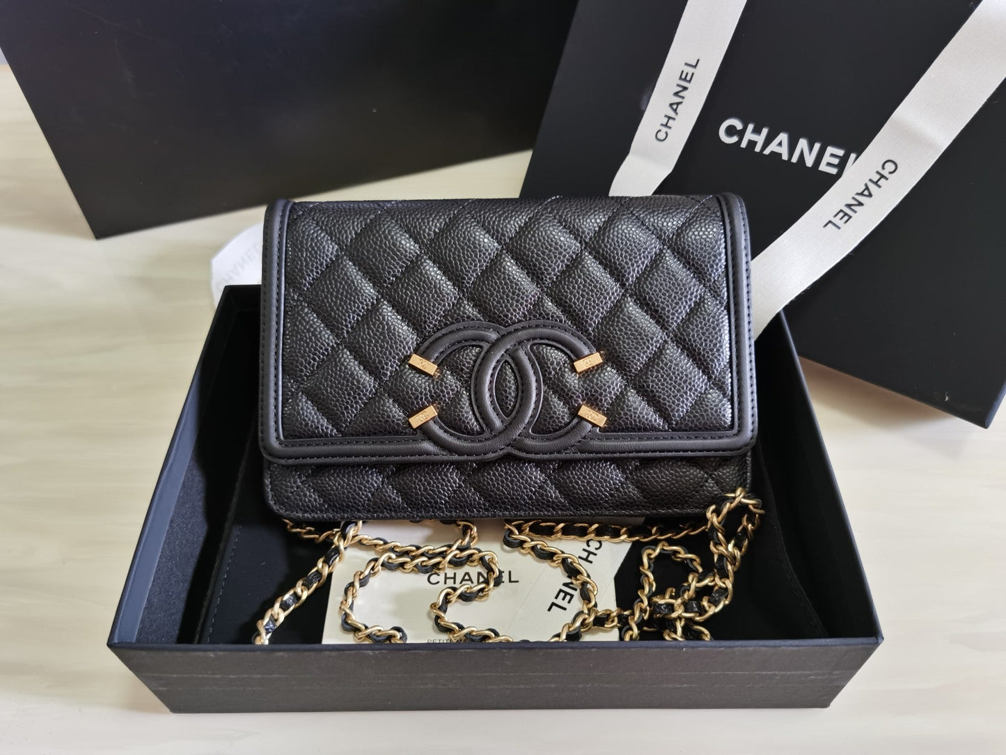 CHL CO-CO Woc Crossbody Bag 20cm Black