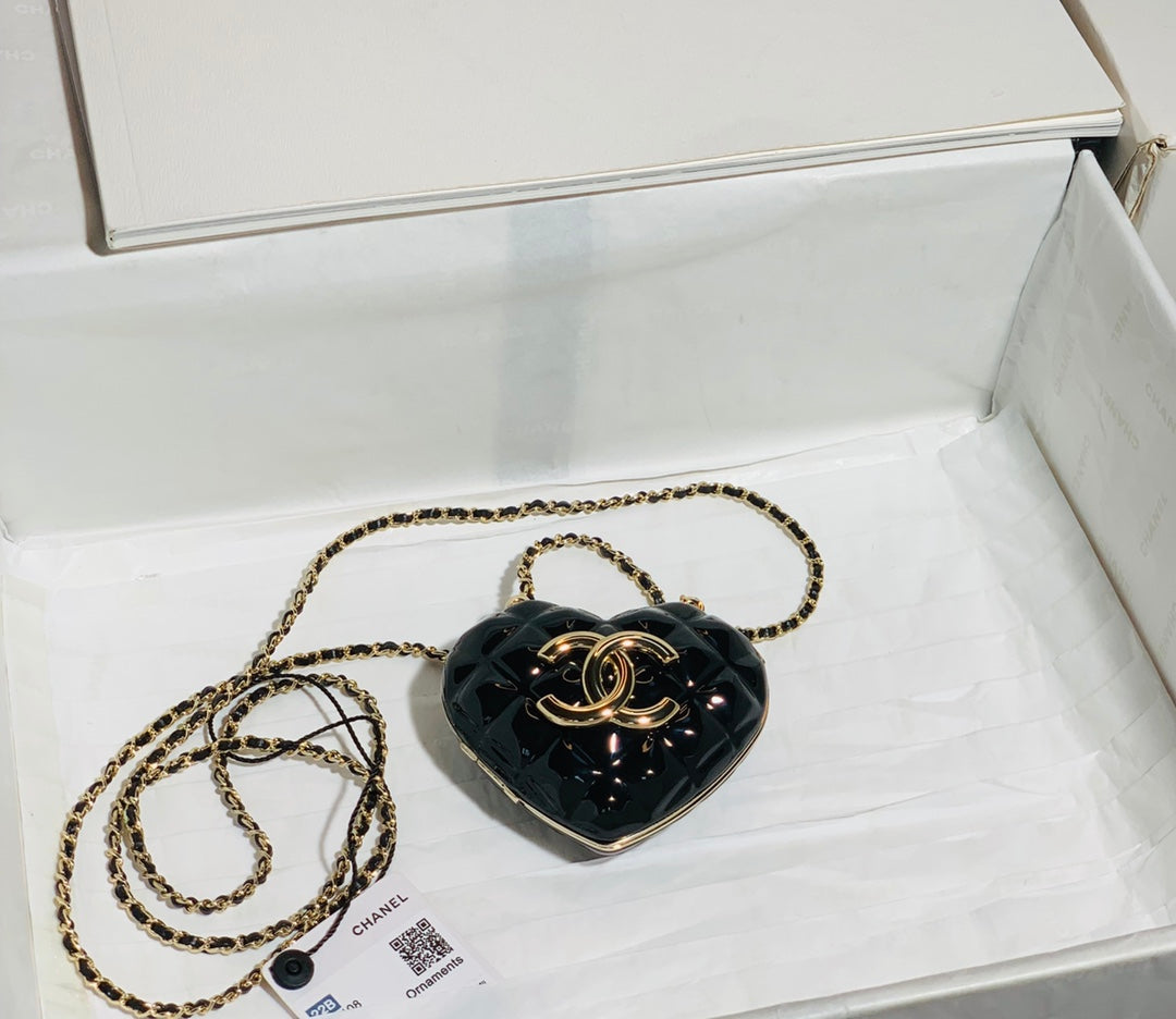 CHLLong Necklace Bag Black For Women, Women’s Bags 3in/7cm