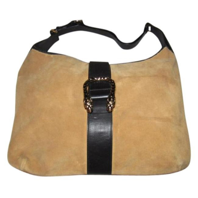 Gucci Dionysus   Leather Suede Brown Suede Hobo Bag