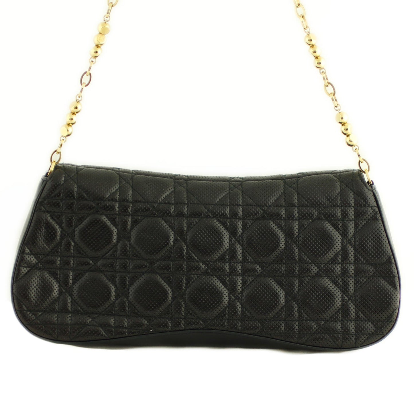 Dior Cannage Perforated Shoulder Bag