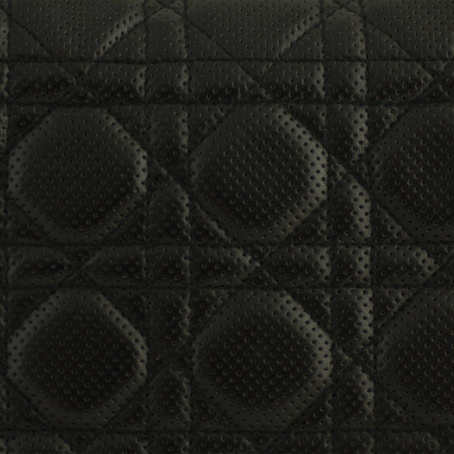 Dior Cannage Perforated Shoulder Bag