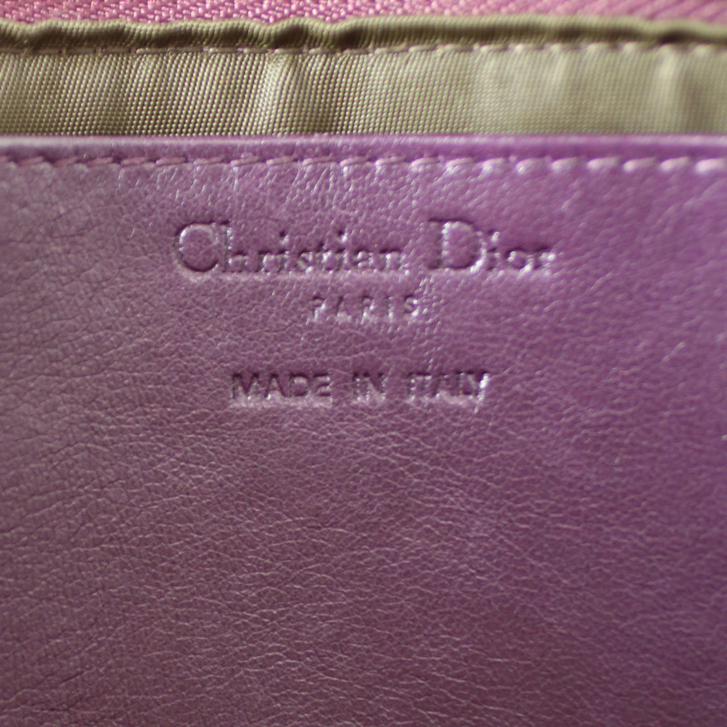 Dior Patent Cannage Lady Dior Clutch