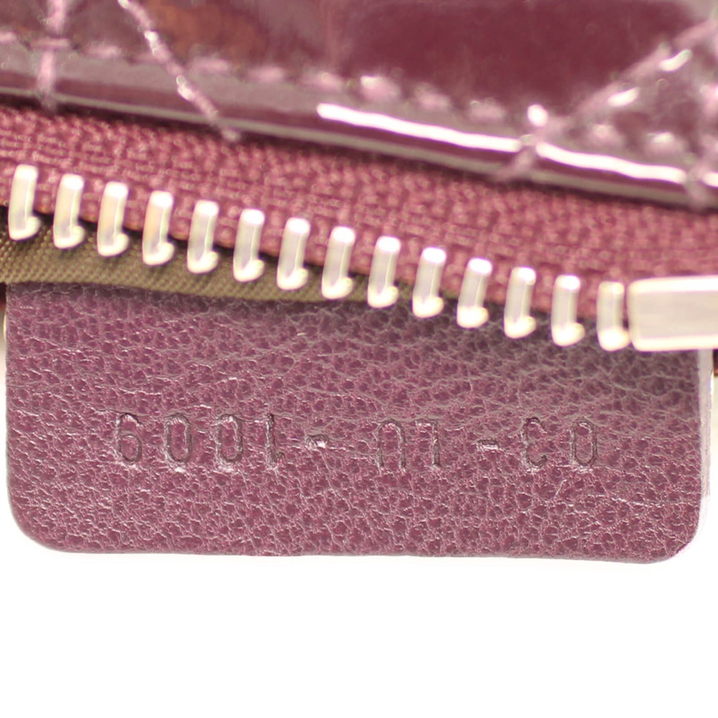 Dior Patent Cannage Lady Dior Clutch