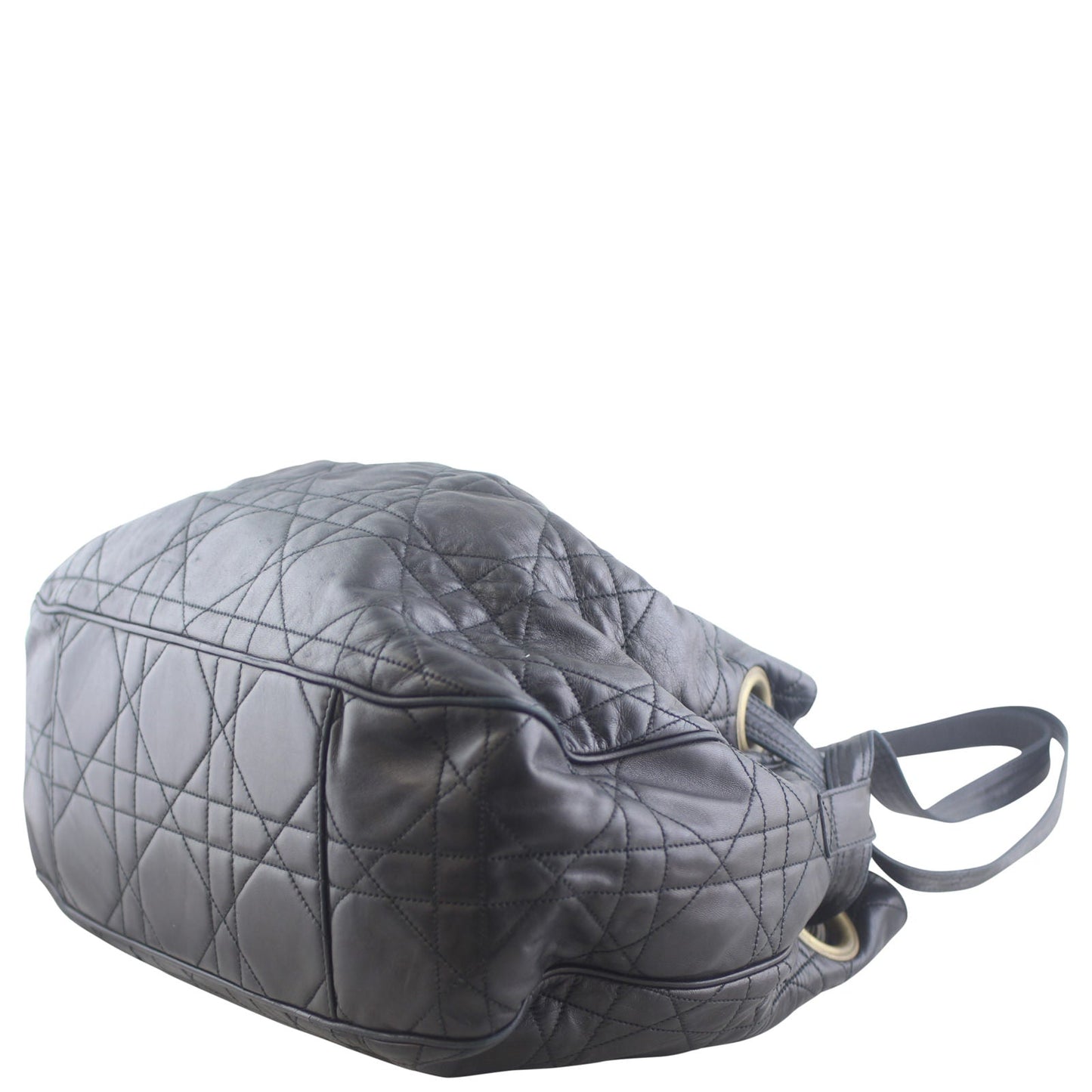 Dior Cannage Drawstring Tote Bag