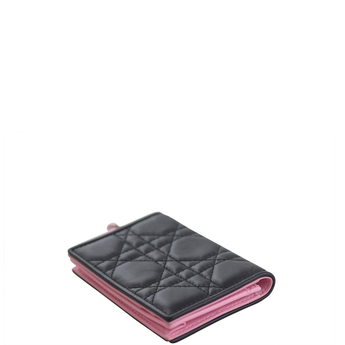 Dior Lady Dior Lambskin Card Holder