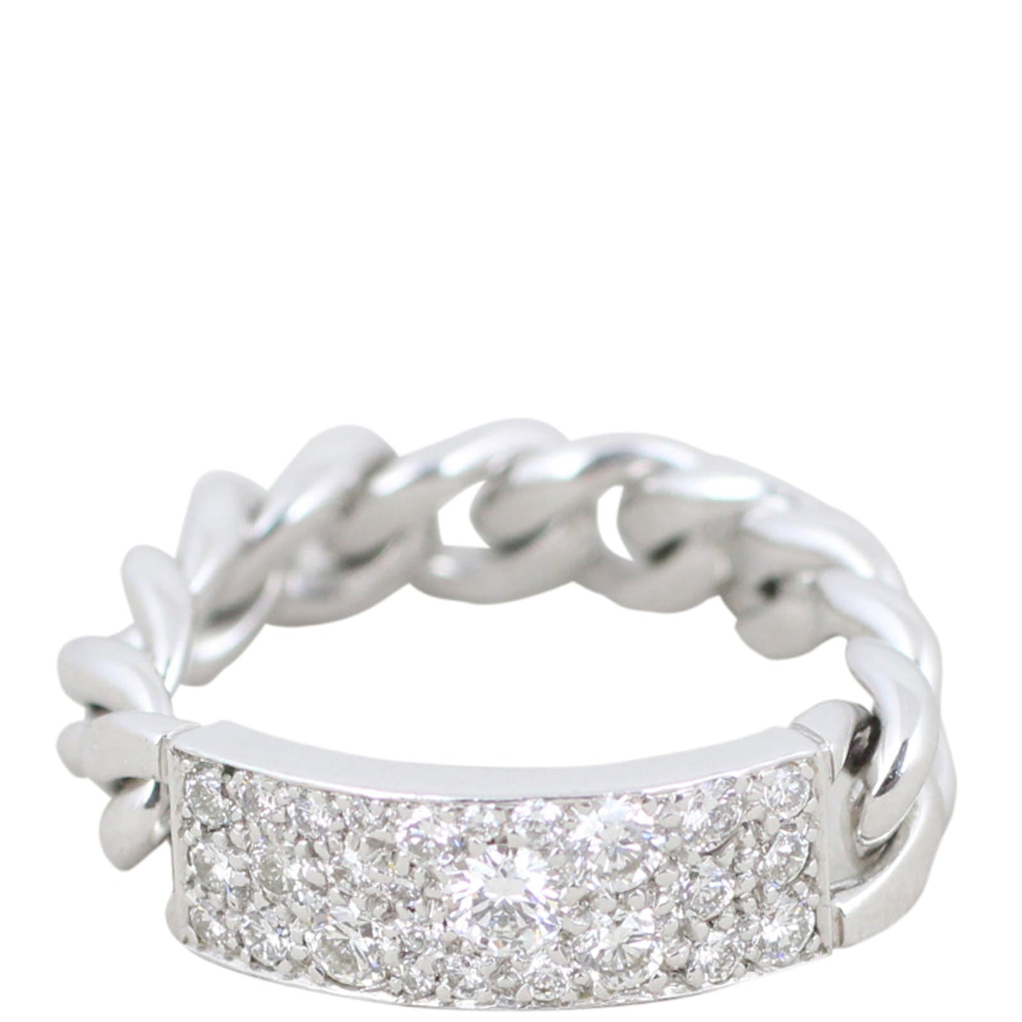 Dior Diamond Chain Ring